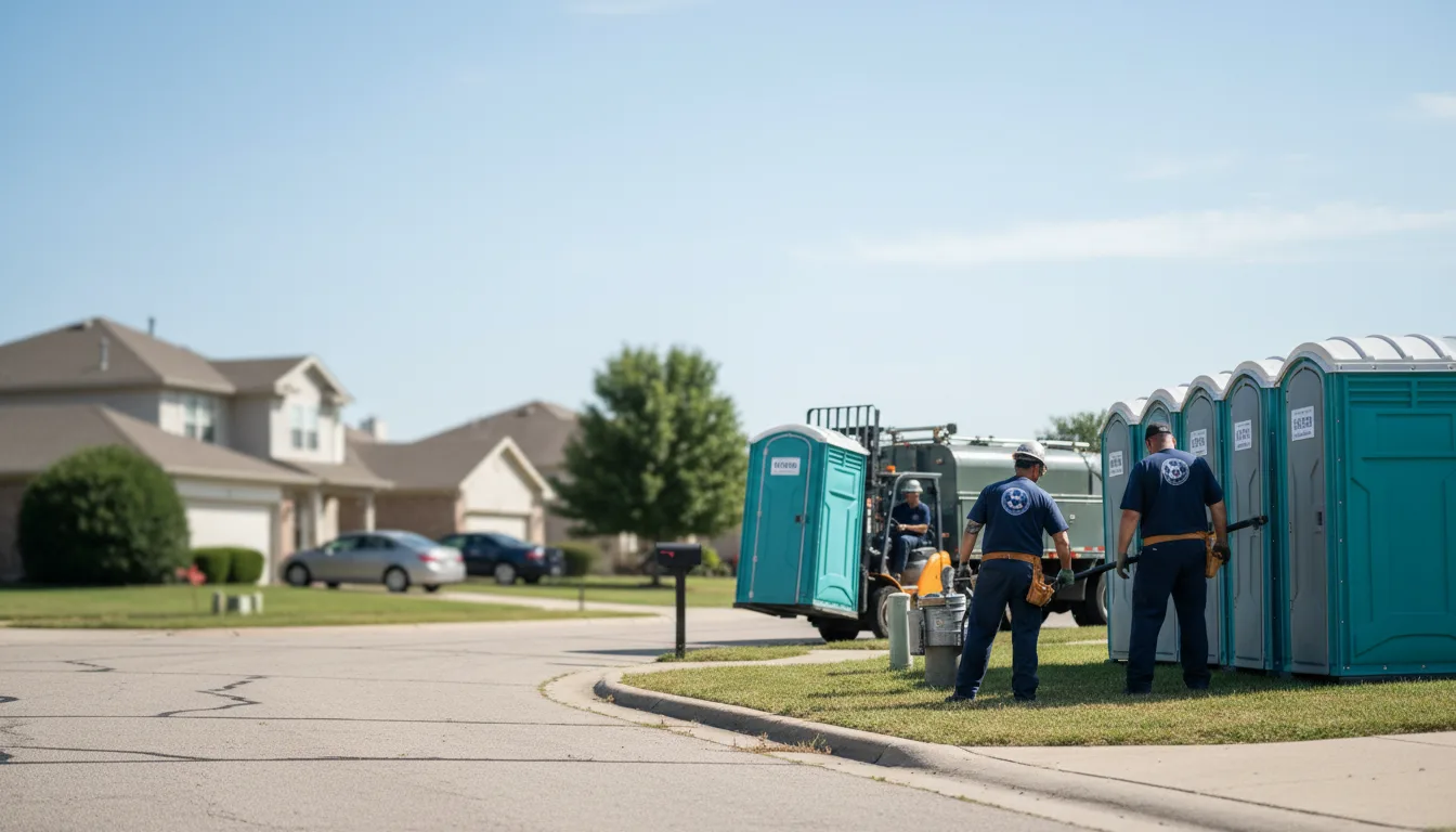 Porta Potty Rental in Buffalo Gap, TX near me